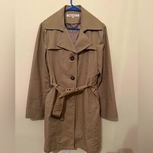 Kenneth Cole New York trench coat autumn beige/tan